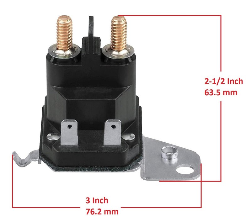 Starter Relay Solenoid For Craftsman Z5800 LTS1500 DLS3500 R1500 Relay Solenoid gallery