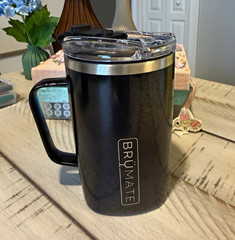 BrüMate Toddy 16oz glitter charcoal. Has some scuffs in paint as show in pics.