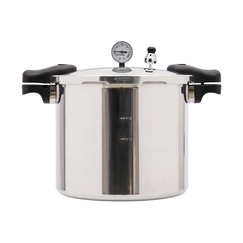 Thickened Explosion-Proof Pressure Cooker 22L/23Qt 90Kpa Bakelite Polished 32cm