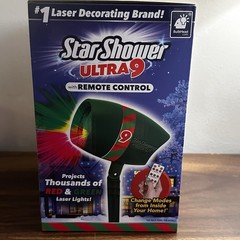 Star Shower Ultra 9 Outdoor Holiday Laser Light Show AS SEEN ON TV 9 Modes NEW