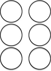 6pcs O-Ring Compatible with GE HHRING for Whole Home Filtration Models GXWH30…