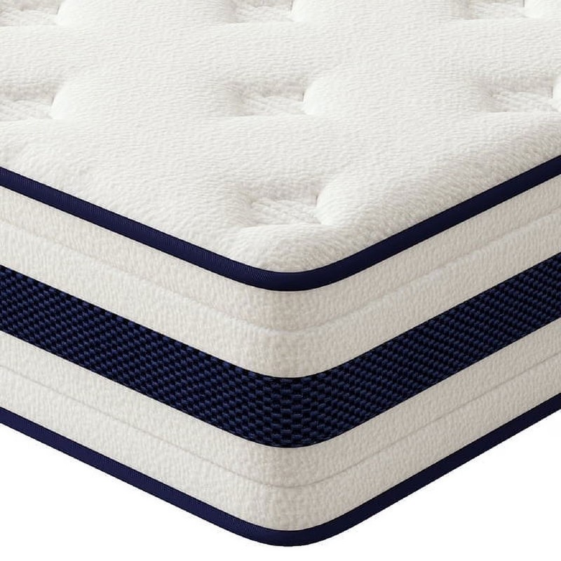 Nisien NISIEN005 10 Inch Hybrid Mattress in a Box, Twin, 39" X 75'' X 10" gallery