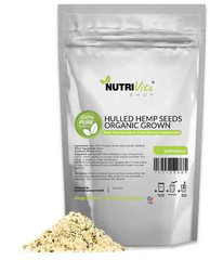 2X 1LB (2 LB 32oz) 100% HEMP HEARTS RAW SHELLED SEEDS GLUTEN-FREE nonGMO HULLED