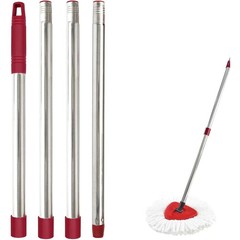 Mop Handle for Ocedar, Spin Mop Handle for O Cedar 4-Section 28.5-to-55inch M…