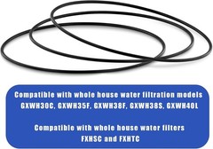 6pcs O-Ring Compatible with GE HHRING for Whole Home Filtration Models GXWH30…