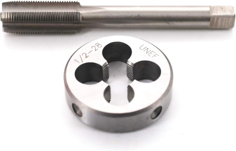 1/2″-28 Tap and Die Set Gunsmithing UNF HSS 1/2″ x 28 22LR 223 5.56 9mm