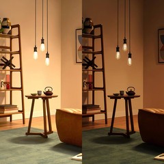 Philips Smart 40W Clear Color Filament ST19 1P: LED Light Bulb, Dimmable,