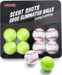 Tuffen Shoe Deodorizer Balls Sneaker Lockers Odor Eliminator Scent Balls (8Pack)