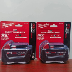 2 PCS 18V Milwaukee 48-11-1860 6.0 AH Batteries M18 XC18 48-11-1860 New In Pack