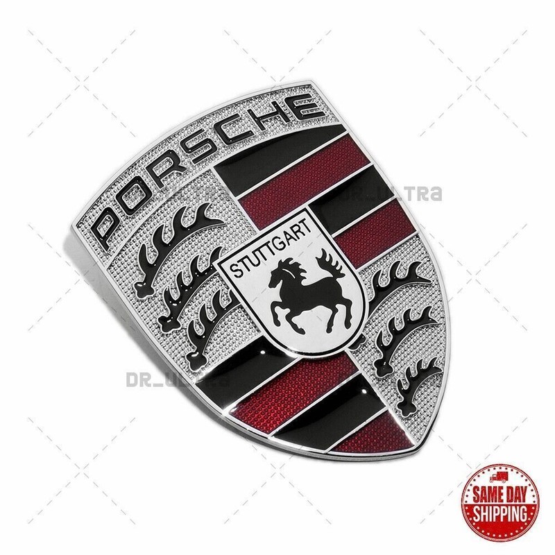 New Front Hood Crest Classic Emblem 911 928 944 993 996 997 991 Cayman Cayenne