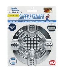 Deep Kitchen Sink Strainer 3.5 Inch T-304 Stainless Steel Super Large