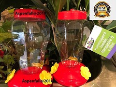 🐦🐦Red Hummingbird Nectar Feeders 2 Pk Hanging~~/Free Shipping