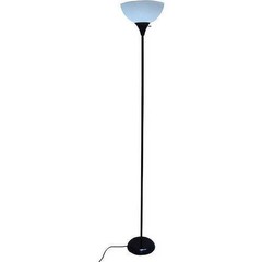 71″ Black Floor Lamp, Modern Design