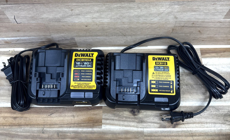 DEWALT Battery Charger 12V & 20V V MAX Li-Ion DCB1104 and DCB112 – N12