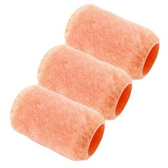 Reusable Paint Roller Covers 4″ x 3/8″ Nap Washable PVC Plastic Core Refill Bulk