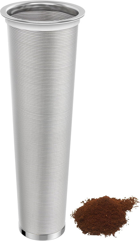 Cold Brew Strainer for 64Oz Wide Mouth Mason Jars - 100-Micron Fine Mesh, Reusab gallery