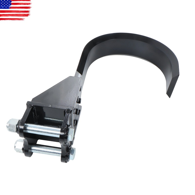 Black 370mm Tree Digging Blade Root Cutting Tool For Mini Excavator Root Planer gallery