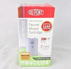 New Dupont Faucet Mount Cartridge Model WFFMC300 Lasts up to 3 months 200 Gallon