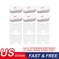 Foam & Felt Filter Kit Vacuum Filters Replacement for Shark HZ2002 HZ2000 HZ251