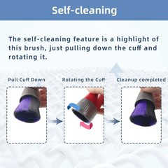Durable Scratch-Free Soft Dusting Brush for Dyson V7, V8, V10, V11, V12 & V15