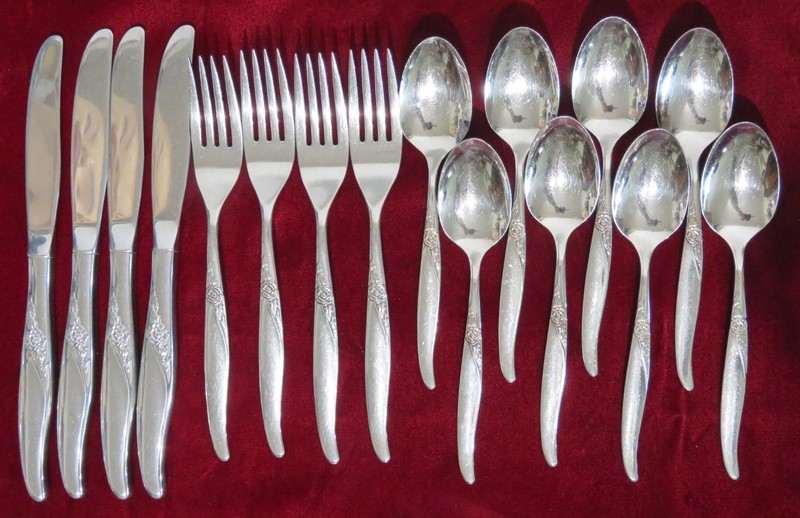 ONEIDA Rogers «La Rose» Stainless 16 Replacement Pieces uu