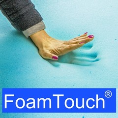 FoamTouch 7″ Gel Memory Foam RV Mattress Custom Cut 24-48 Wide, 25-84 Long Black