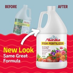 Fish Emulsion Plant Food, 5-1-1 Fertilizer