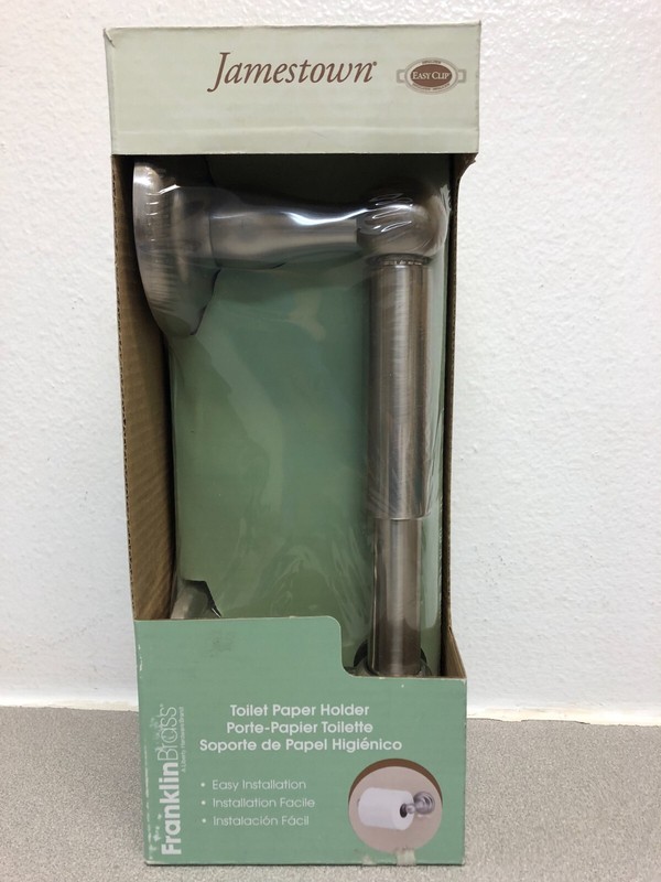 Franklin Brass 127723 Jamestown Satin Nickel Silver Toilet Paper Holder