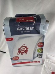 NEW – Miele AirClean 3D Efficiency Dust Bag, Type FJM, Allergy 2 bags + 2 filter