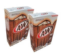 A&W Root Beer Caffeine/Sugar Free Classic On-the-Go Drink Mix Packets – 2 Pk (12