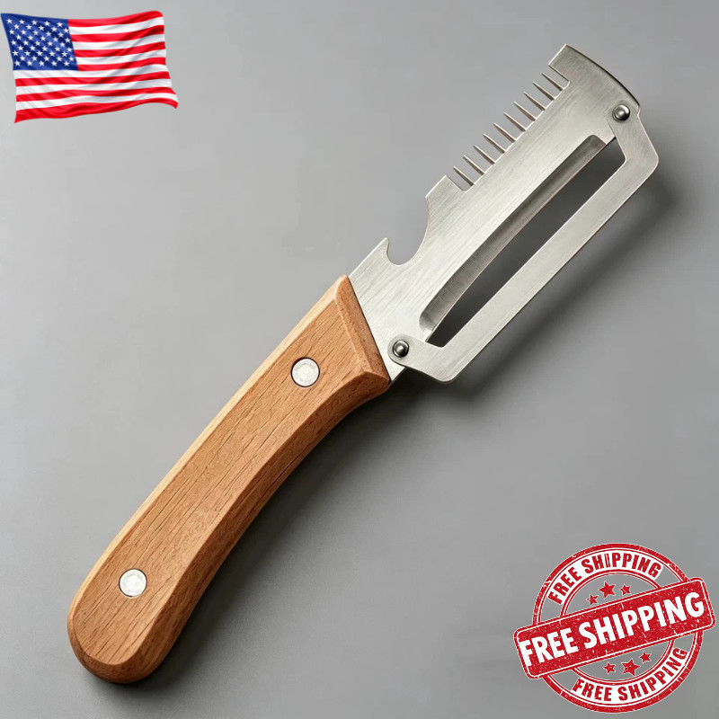 NEW 2 in 1 Multi-Functional Vegetable Peeler for Kitchen Stainless Steel Peeler