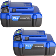 2× 24V 6.0Ah for Kobalt 24 Volt Max Lithium-ion Battery KB624-03 KB124-03 LED