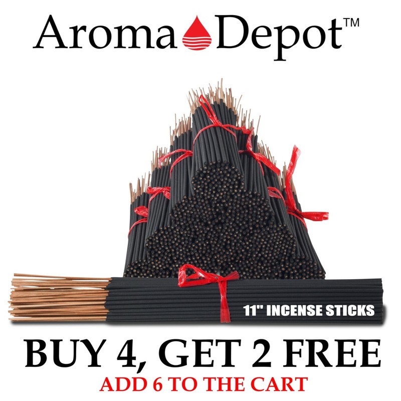 11» Incense Sticks 100 Bulk Pack Hand Dipped Mix Match Wholesale Huge Variety