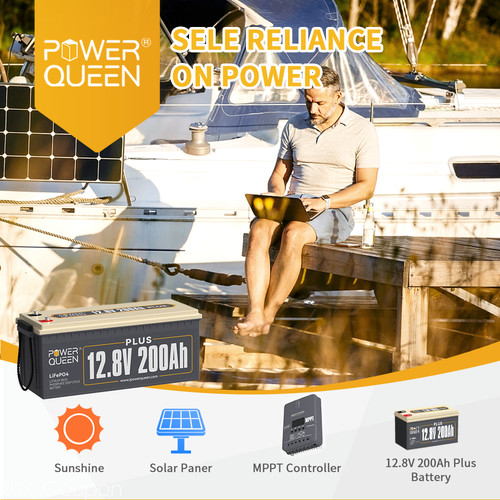 12V/24V 200Ah 300Ah 410Ah LiFePO4 Lithium Battery for Solar Marine Off-grid LOT gallery