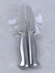 2pc McCook 4.5″ STEAK Knives, Blade & Handle Forged from GERMAN Stainless Steel