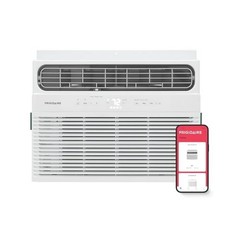 Frigidaire FHWW124TE1 12000 BTU Smart Window AC w/ Wi-Fi Remote 115V