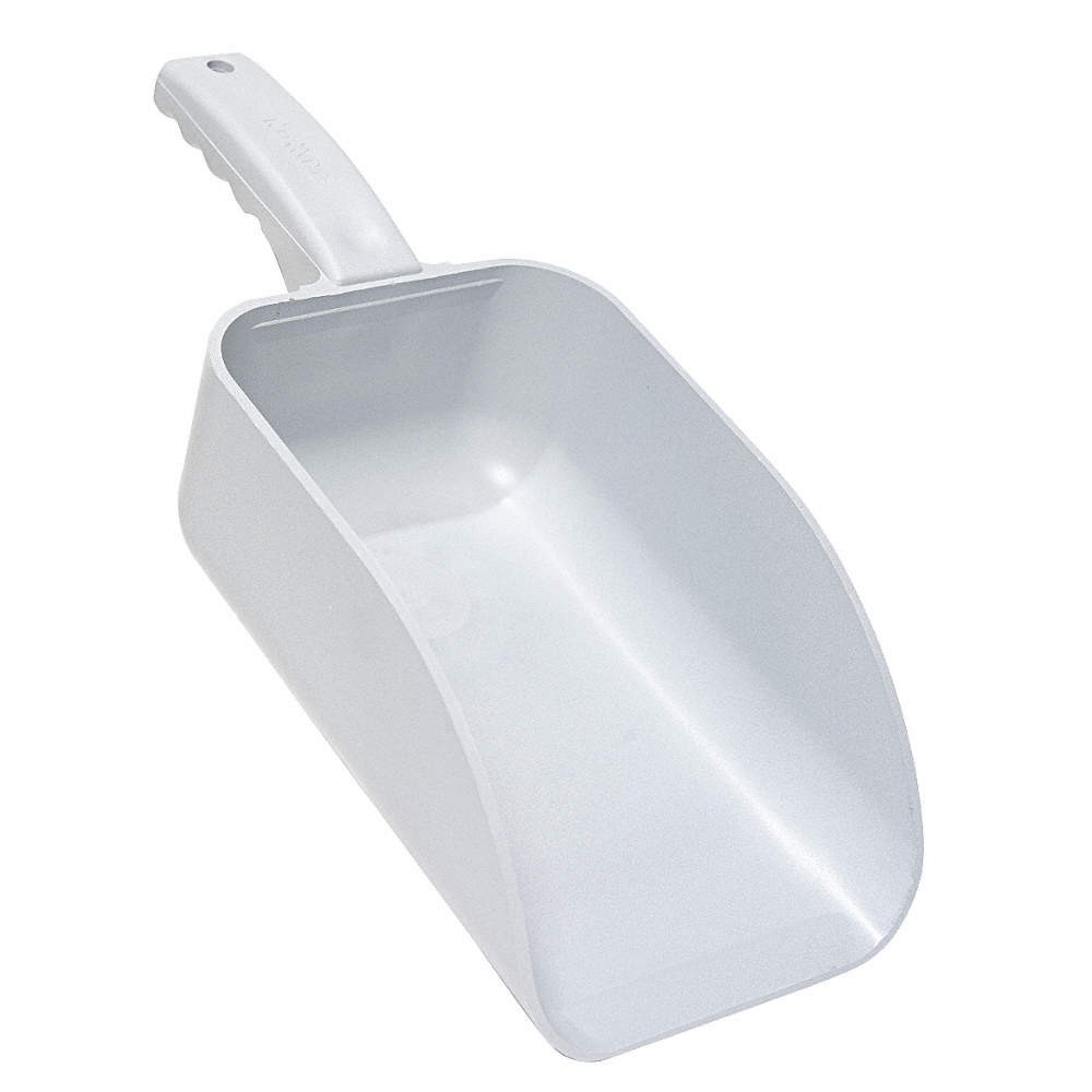 VIKAN 6500MD5 Large Scoop,15.1 in L,Gray 8TRR0