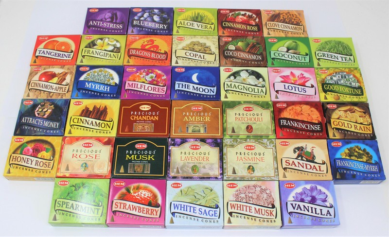 HEM Incense Cones – Mix and Match Scents – BUY 4 GET 4 FREE – FREE SHIPPING!