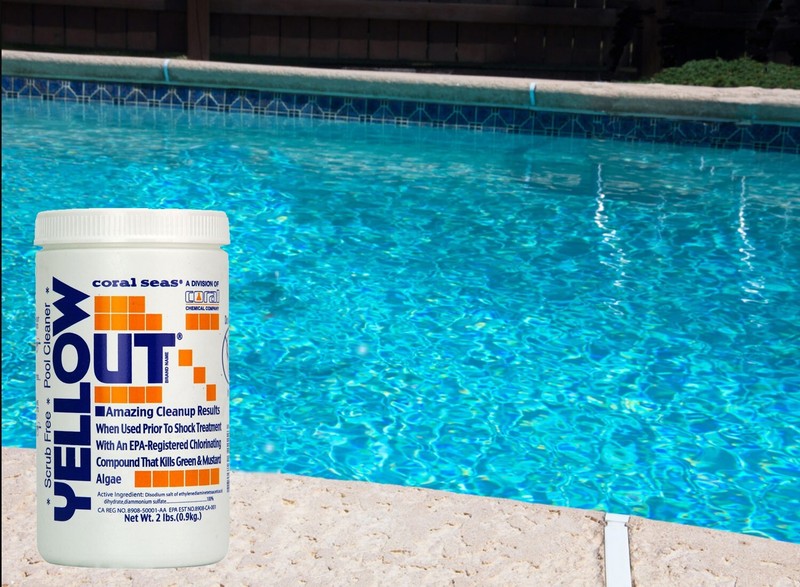 Yellow Out Swimming Pool Chemical For Green & Mustard Algae – (Choose Quantity)