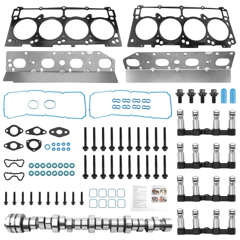 MDS 5.7L Hemi Camshaft Lifter Kit With Headgasket Set, Compatible with 2009-2021