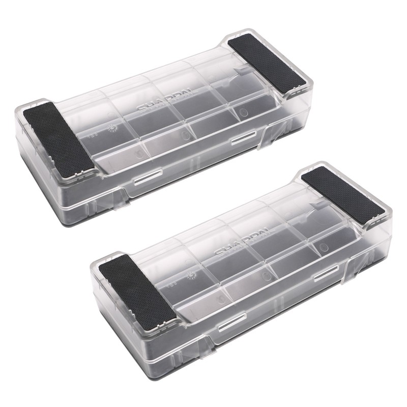 SHARPAL 160H 2PCS Sharpening Stone Holder & Storage Case with Non-Slip Base