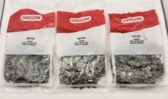 OREGON 3-Pack V81X3 Chainsaw Chains 20″ Bar 81 DL’s, .063 Ga, .325 Pitch