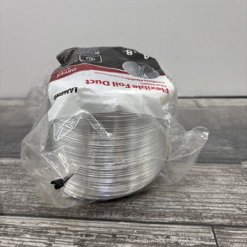 Lambro Flexible Foil Duct, Dryer Transition Duct, 40529, 4 In x 8 Ft {49} gallery