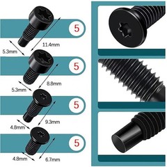 16/20Pcs Doorbell Screws for Ring Doorbell Screws Replacement, Video Doorbell