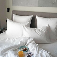 100% Egyptian Cotton Pillow Protectors Set of 4 King Size