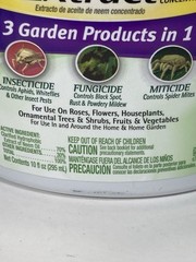 Garden Safe Neem Oil Extract Concentrate 10 fl oz Organic 3 Products In One 2pc