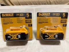 2026 Date 2 Pack DEWALT DCB205-2 20V MAX Premium Lithium-Ion 5.0Ah Battery New