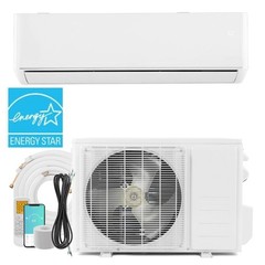 Wifi 12,000 BTU Mini Split Air Conditioner Heat Pump 115V Dehumidify 23 SEER2