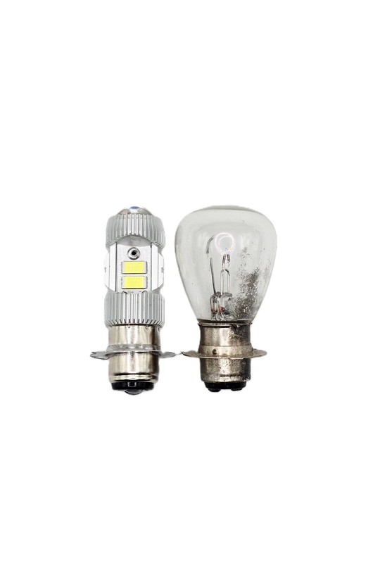 💡Pair Hi/Lo LED Headlight Bulbs for P15D-3 P15D25-3 J-Type Base 12V35/35W AC/DC gallery