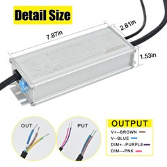 LED Driver SS-100VA-56B 100W/SS-150VA-56B 150W/SS-200VA-56B/SS-240VA-56B 240W